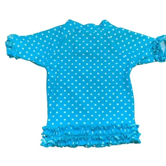 RuffleButts Dot Swim Set - Picture 4 of 9